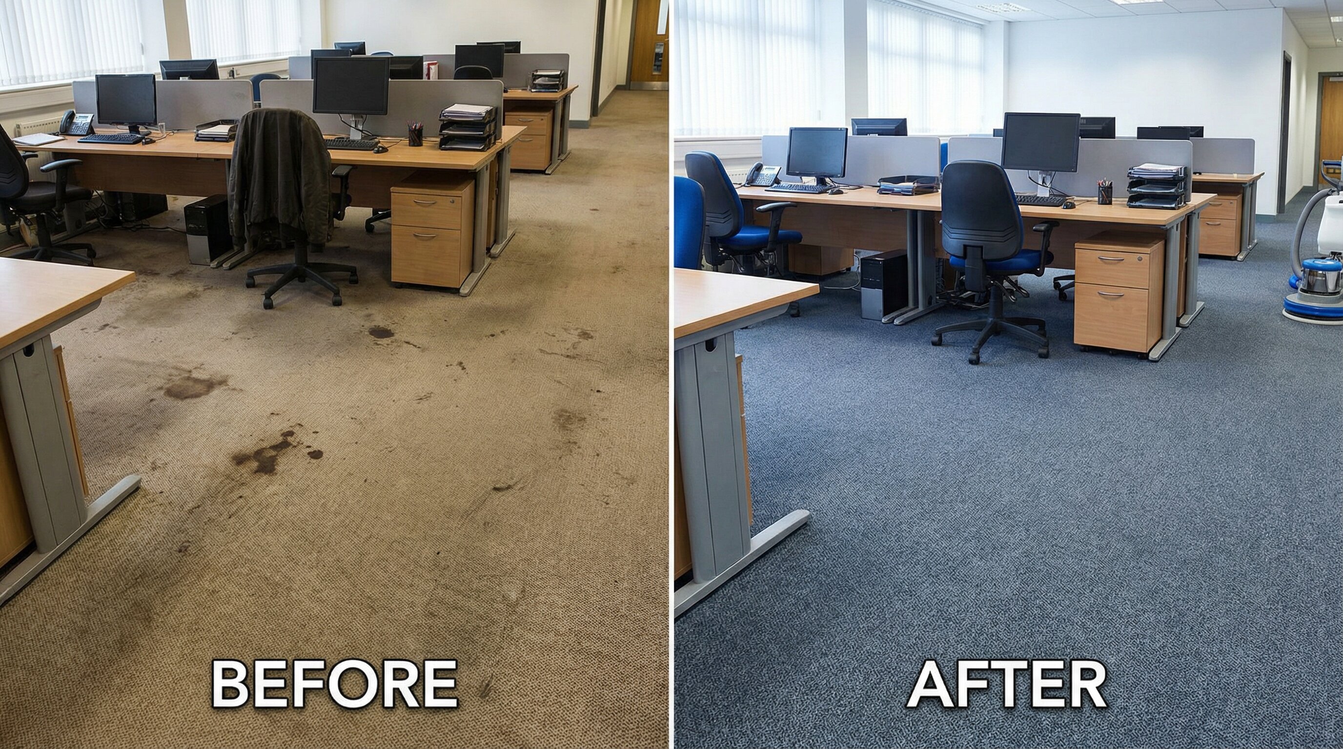 Carpet cleaning transformation